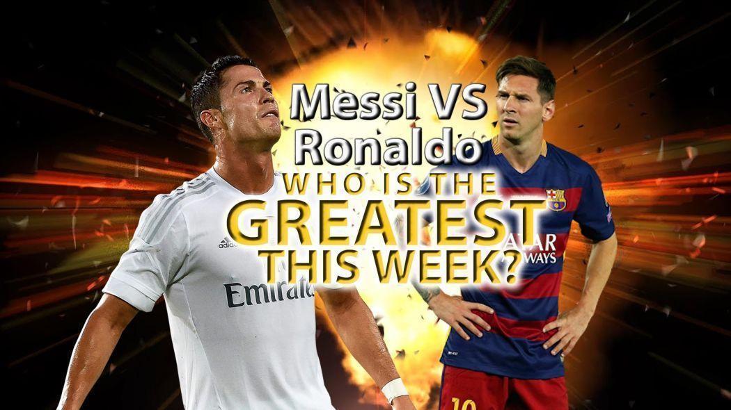 Ronaldo vs Messi HD Image