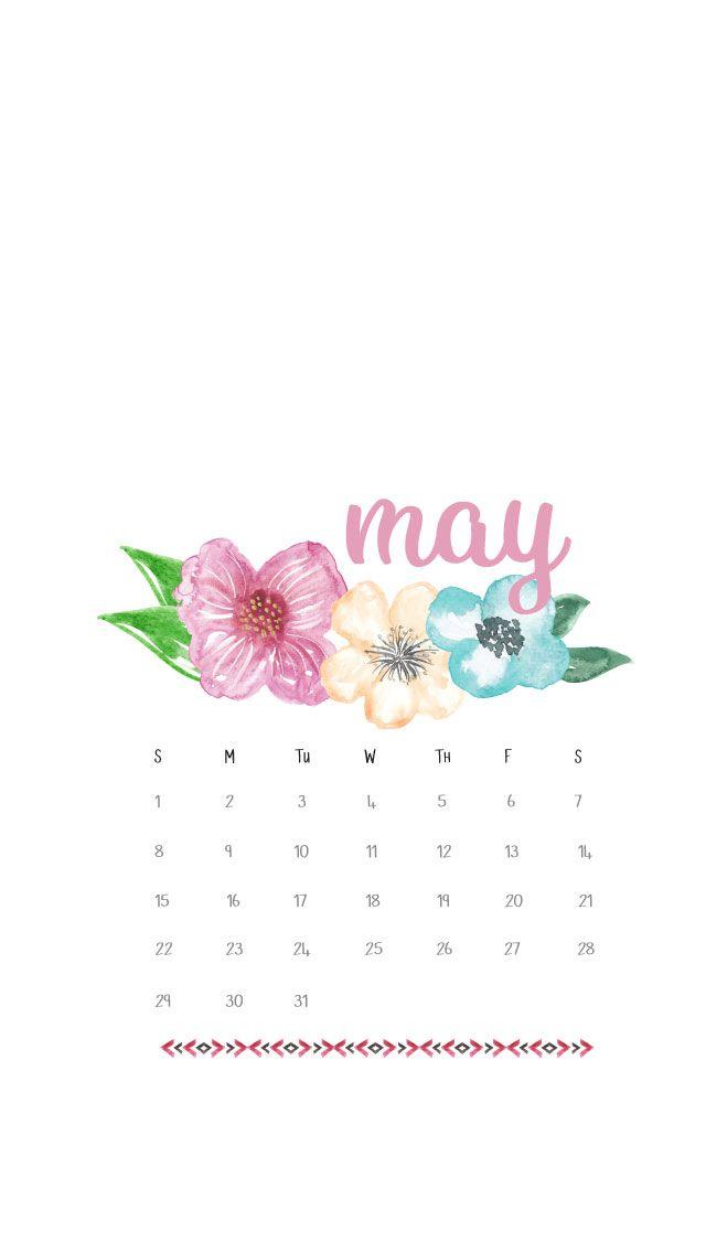 May 2016 Calendar Printables and Tech Pretties