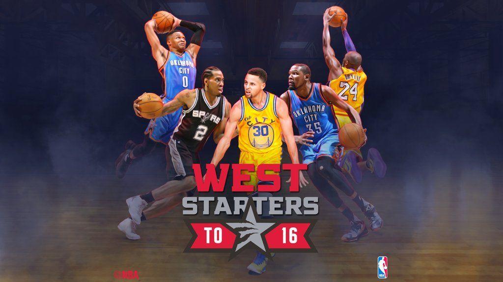 NBA All Star West 2016 Starter wallpaper HD 2016 in Basketball