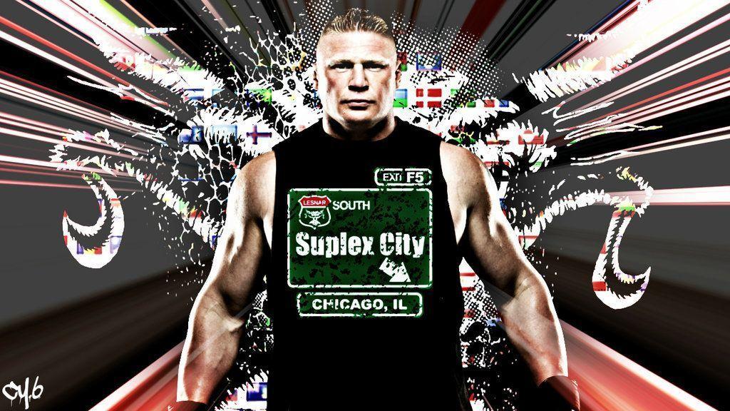 WWE Brock lesnar, suplex city internacional