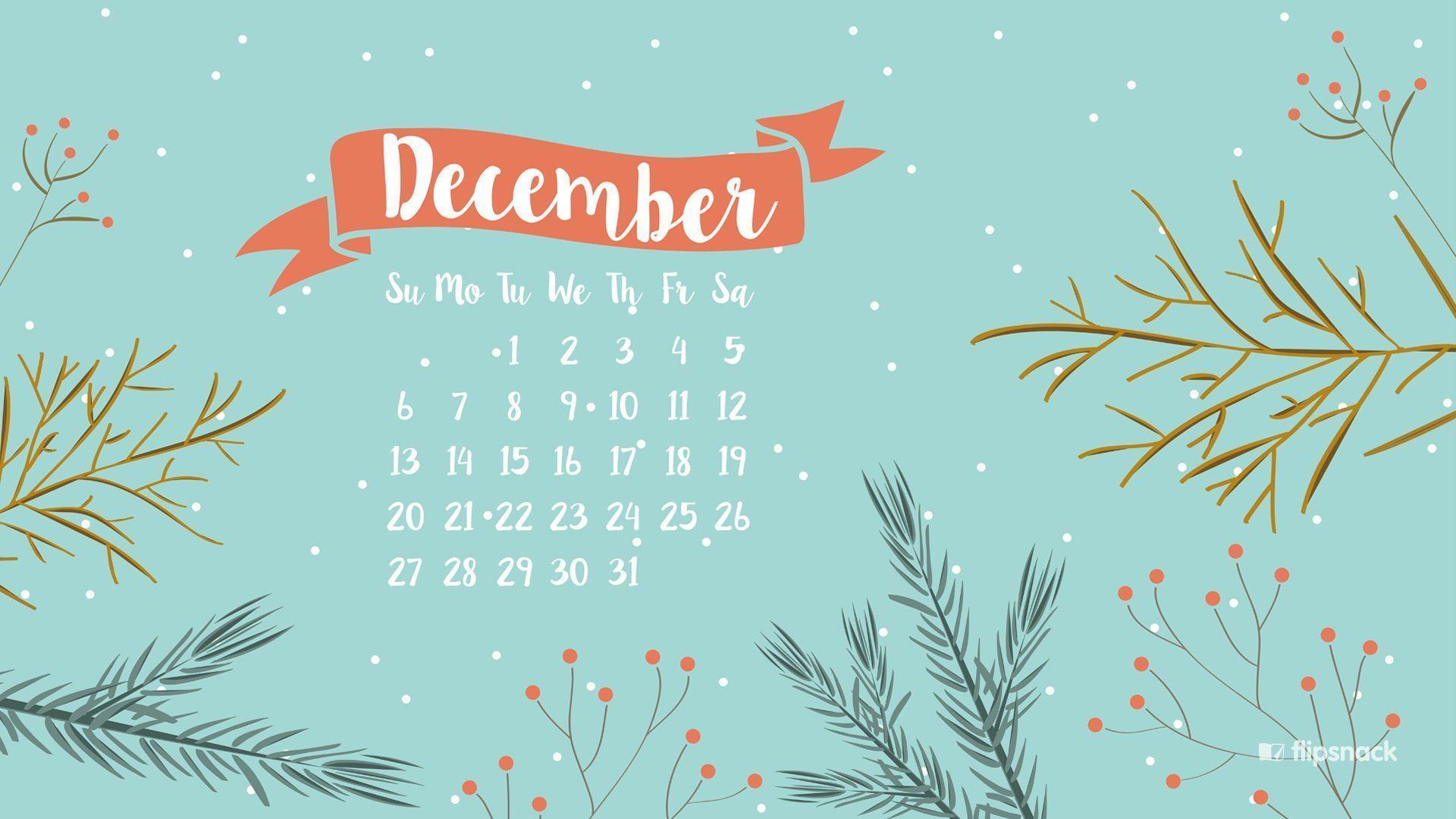 Freebies: December 2015 wallpaper calendars