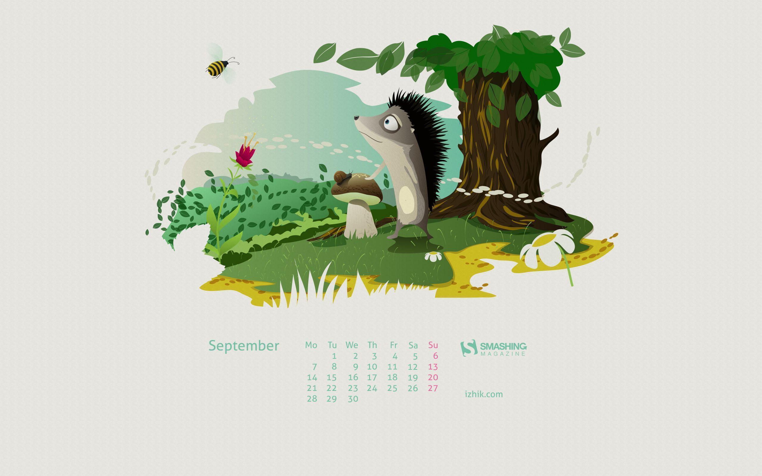 Desktop Wallpaper Calendars: September 2015