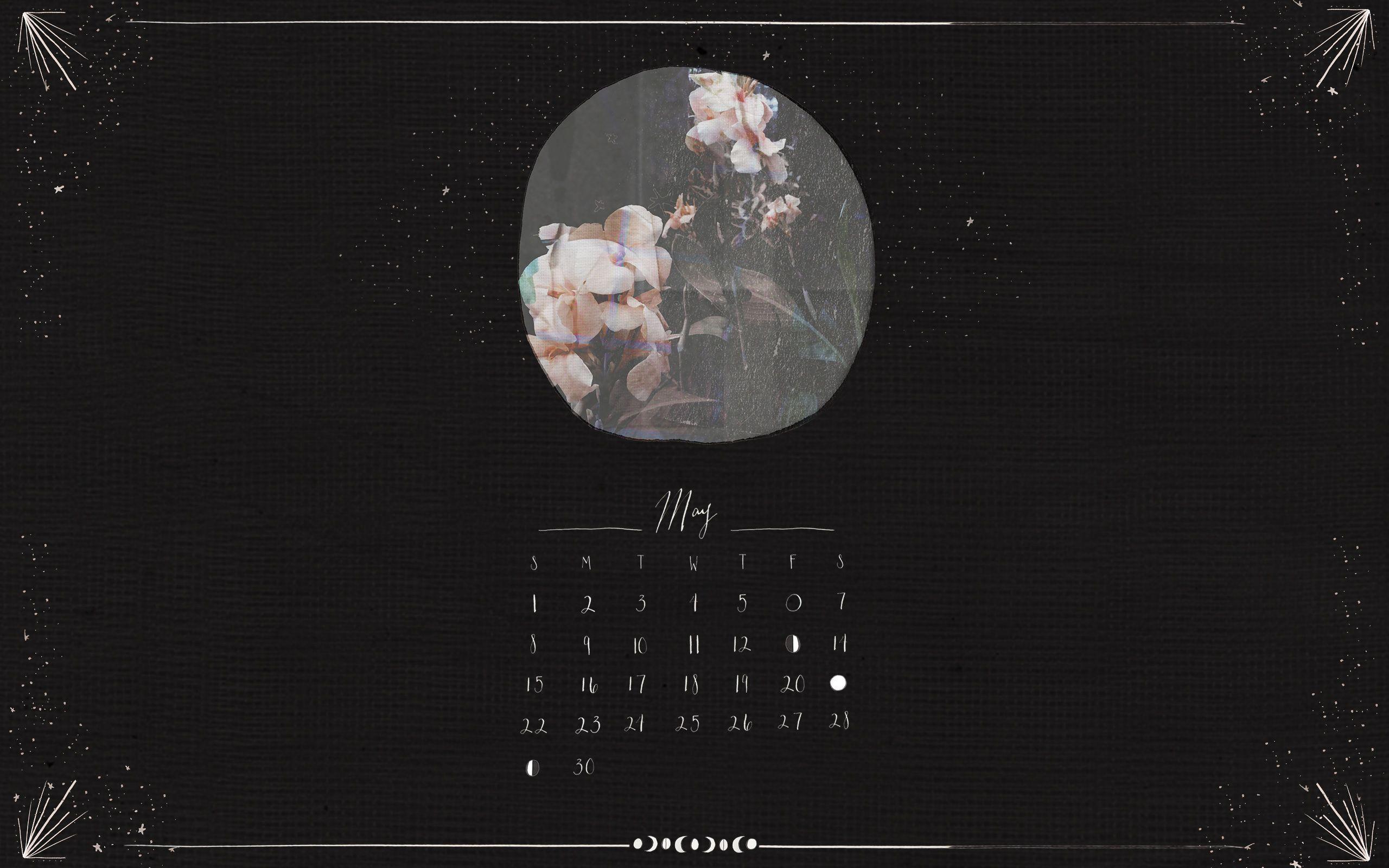 May Moon Calendar Download