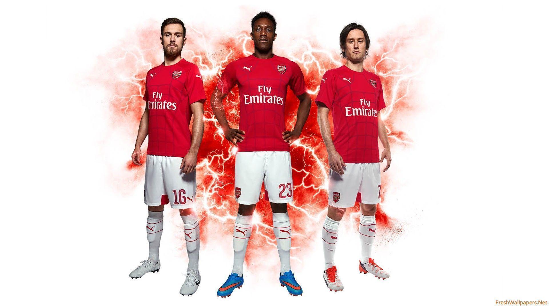 Arsenal FC 2015 16 Pre Match Puma Shirt Wallpaper