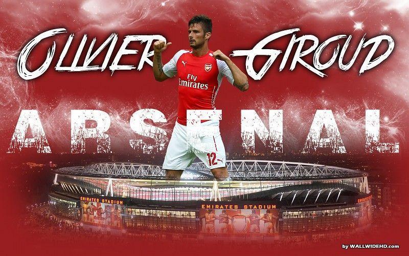 Olivier Giroud 2015 Arsenal FC Football Wallpaper free desktop