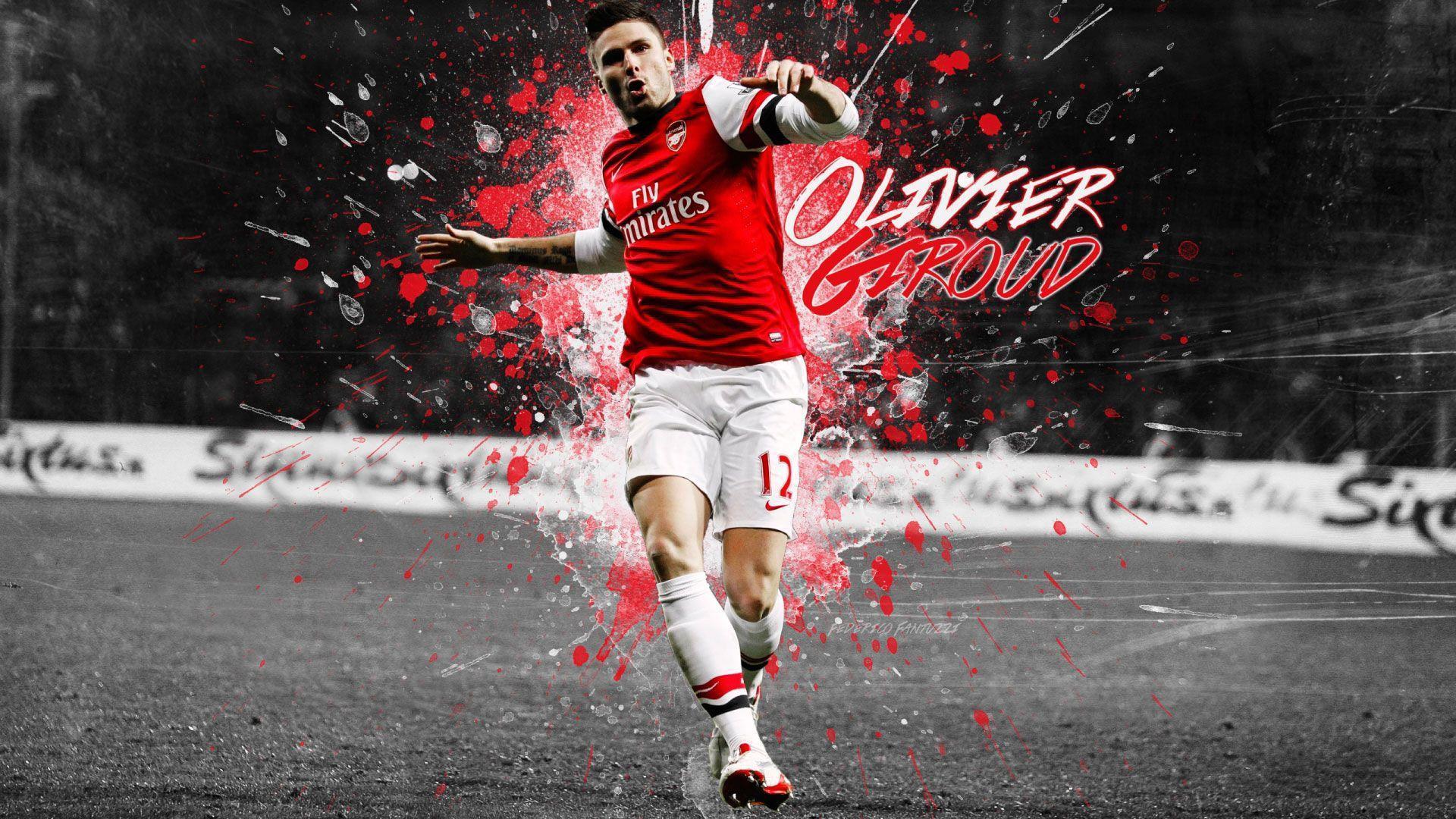 Olivier Giroud Wallpaper HD Arsenal FC. Wallpaper, Background