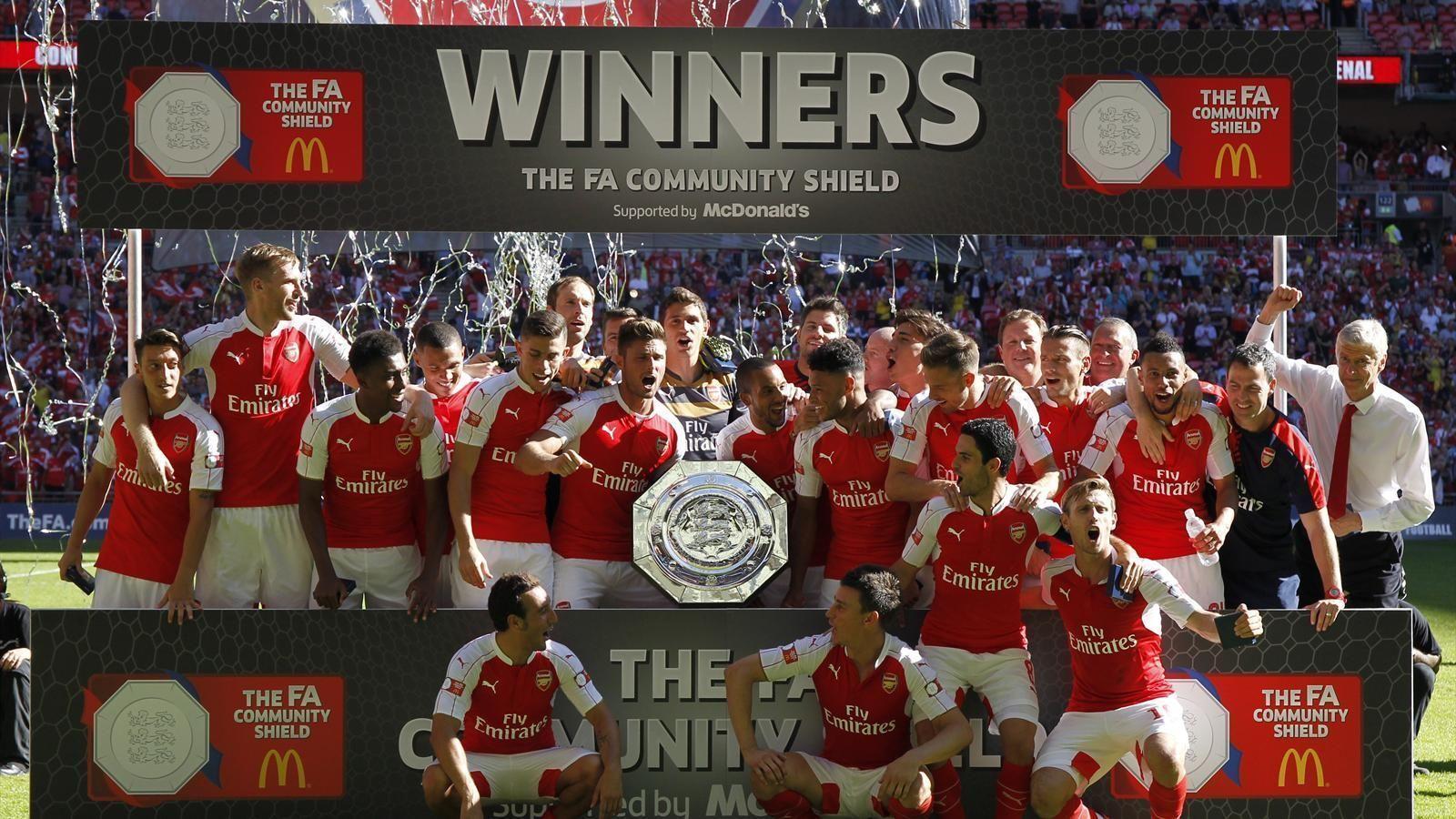 Alex Oxlade Chamberlain Fires Arsenal To Community Shield Glory
