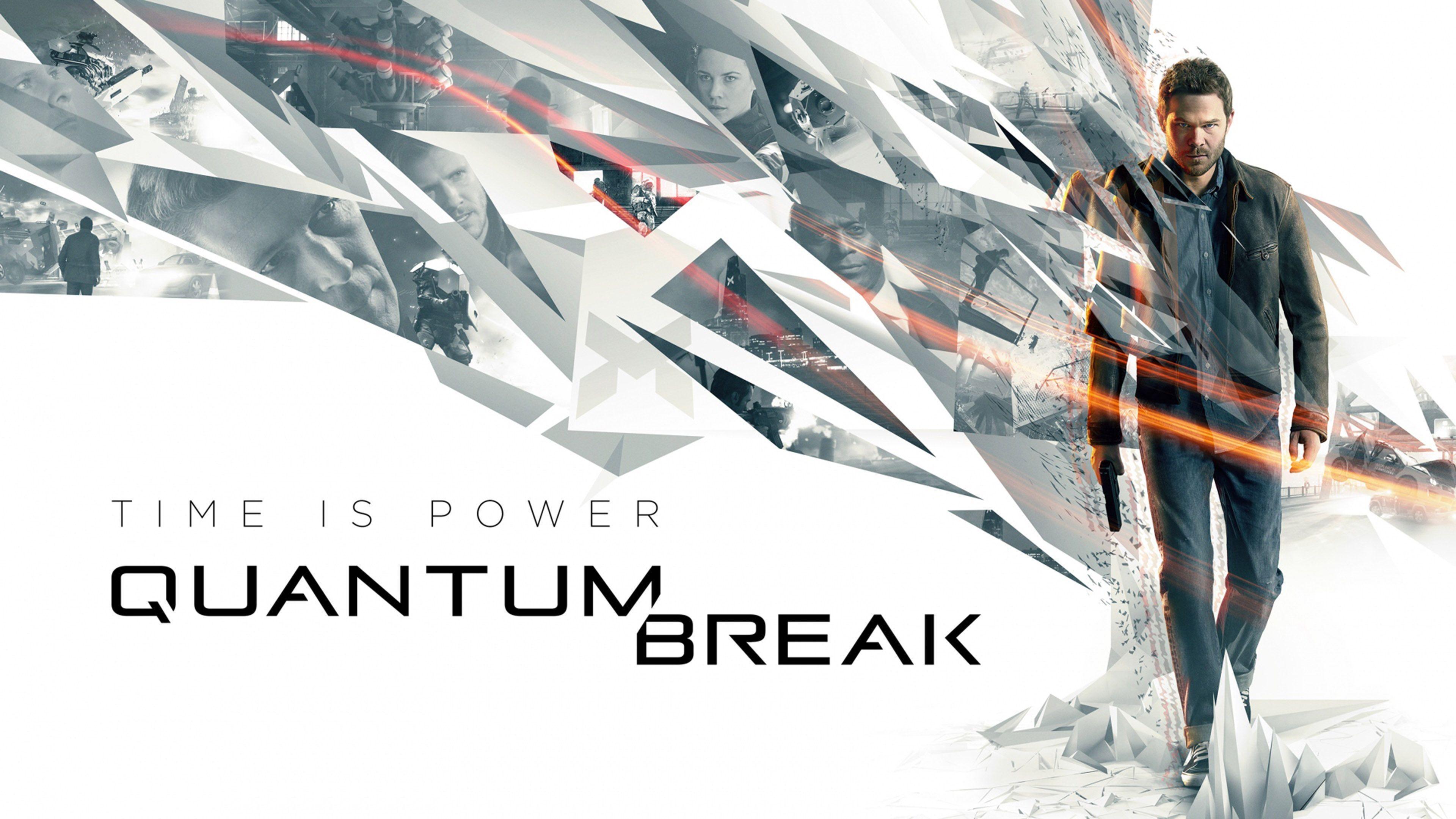 Quantum Break Logo Poster Xone Game Gun Wallpaper