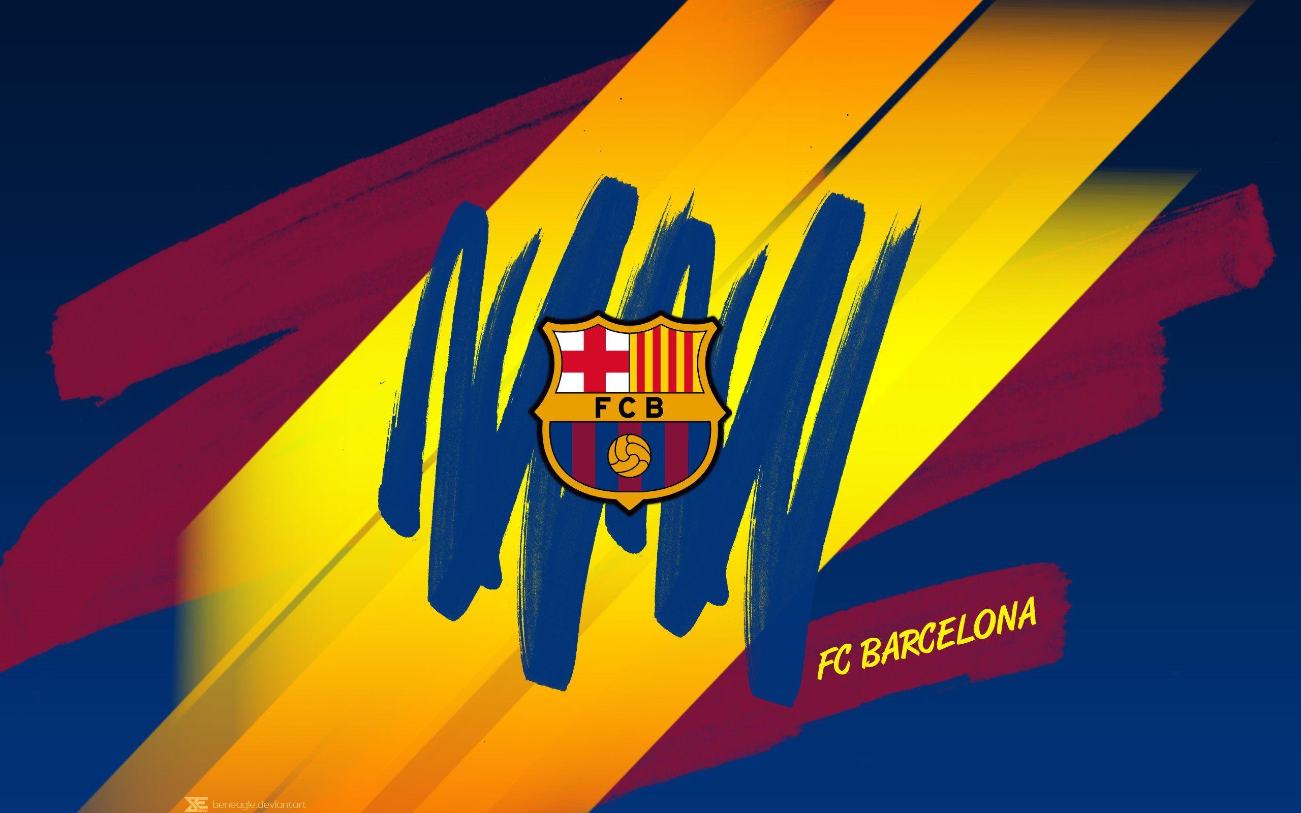 Barcelona FC Logo Wallpaper · 4K HD Desktop Phone