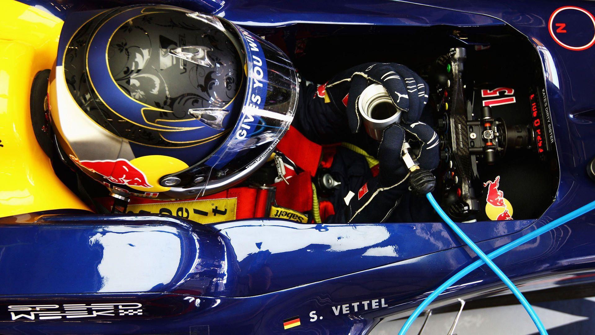 Sebastian Vettel, #Red Bull, #Formula 1. Wallpaper No. 4747