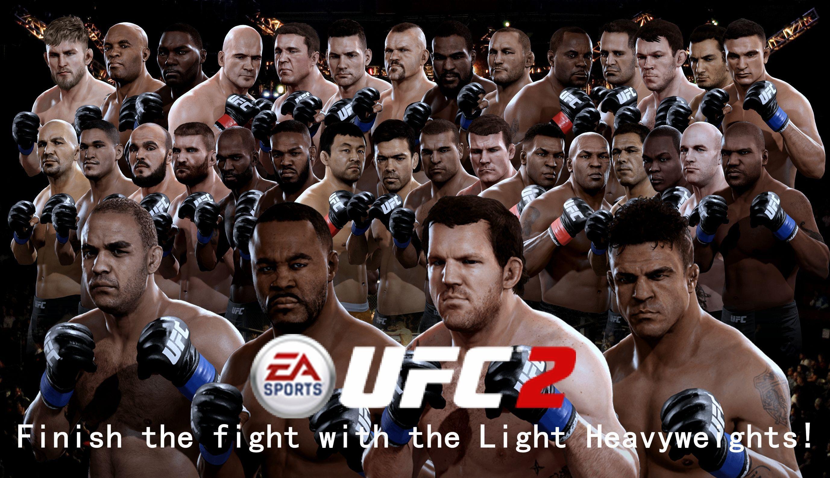 EA Sports UFC 2 Light Heavyweights wallpaper
