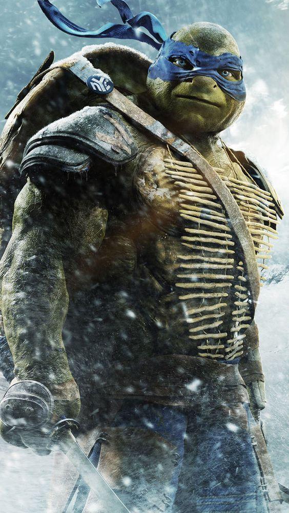 Leonardo Teenage Mutant Ninja Turtles TMNT iPhone 6 Wallpaper is