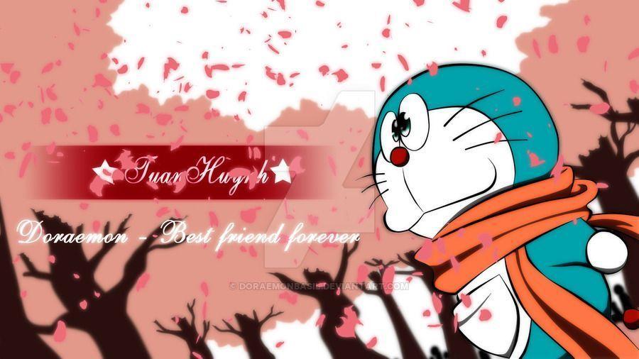 Doraemon Sakura Festival Full HD wallpaper