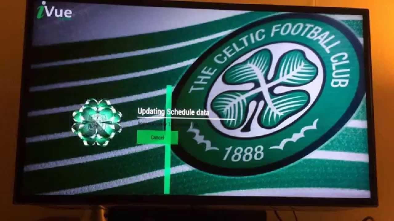 I Vue TV Guide Celtic FC Background