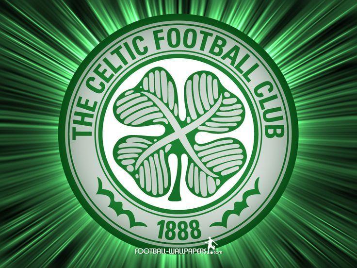 Glasgow Celtic FC YOU&;LL NEVER WALK ALONE Club Crest Logo Poster