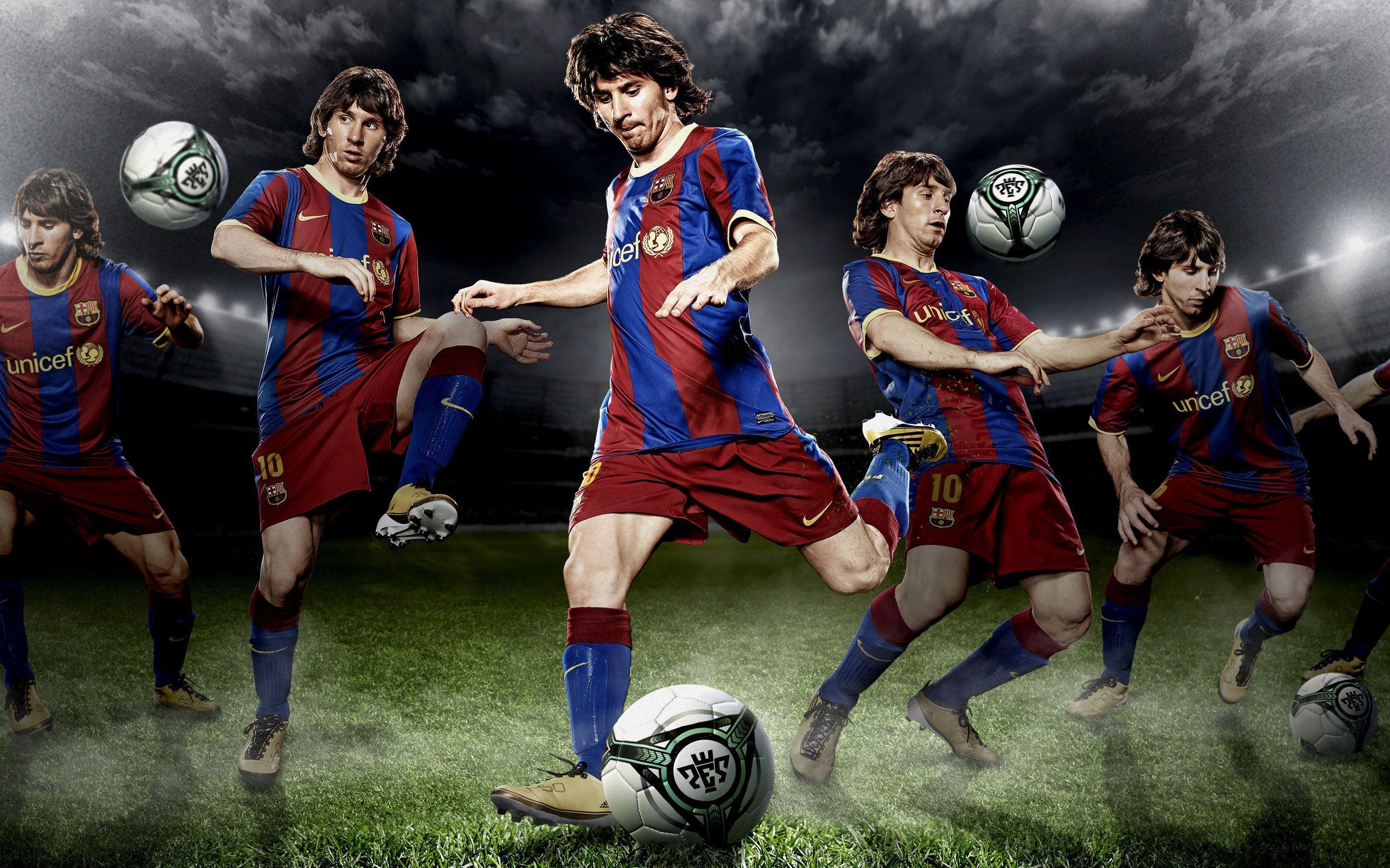 Soccer player Lionel Messi 4K Wallpaper