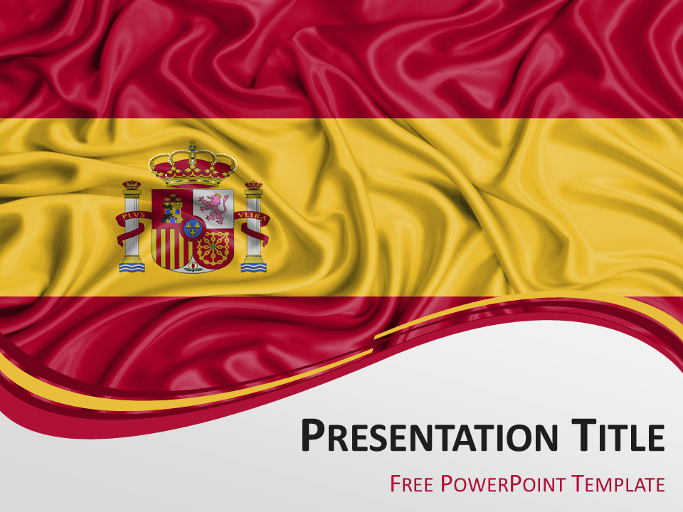 Spain Flag PowerPoint