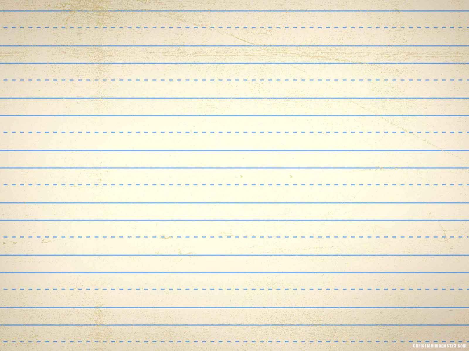 Cursive Handwriting Paper Background