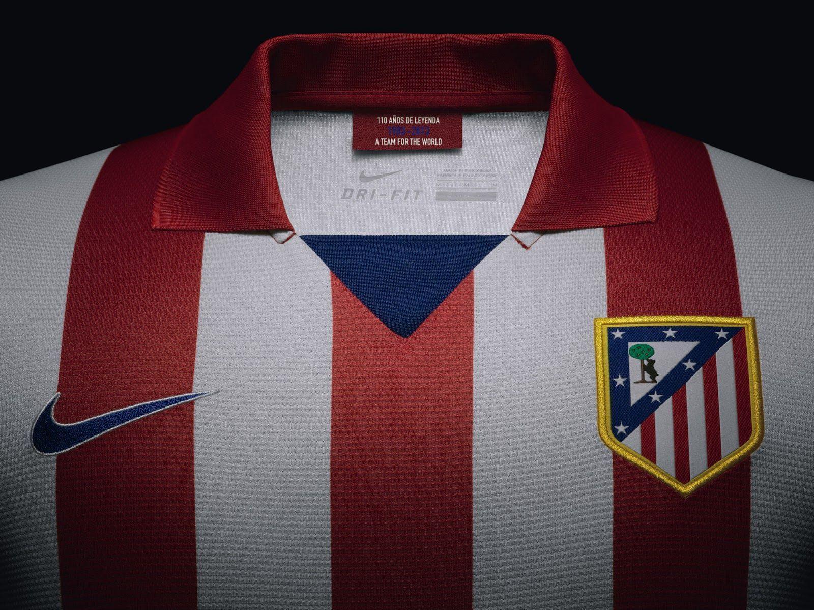 Atletico Madrid Jersey Kit Nike wallpaper HD 2016 in Soccer