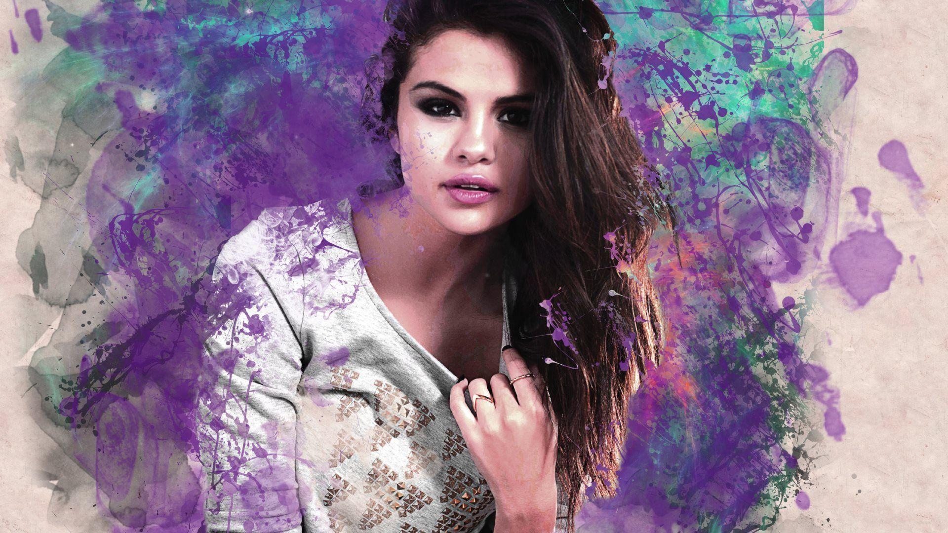 Fan Art of Selena Gomez HD Wallpaper. 4K