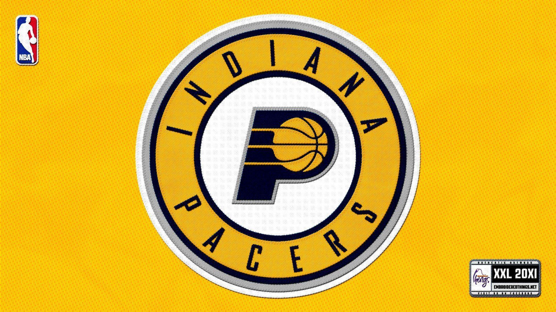 NBA Indiana Pacers Team Logo Yellow wallpaper HD 2016