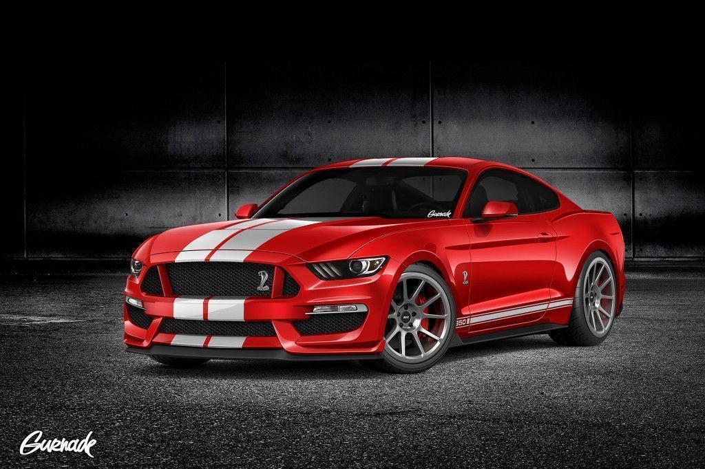 Ford Mustang Red Widescreen Wallpaper