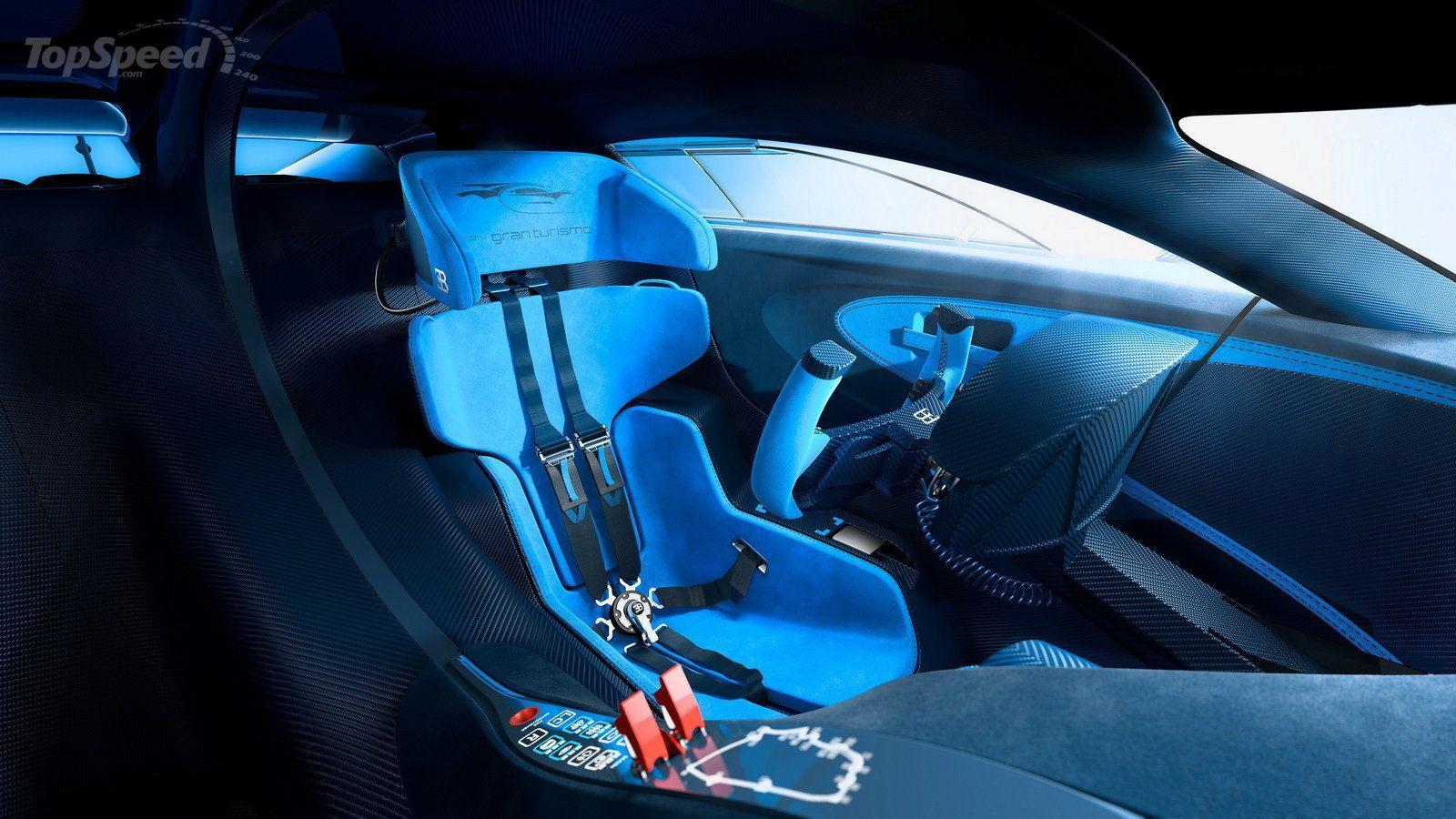 Bugatti Vision Interior Cool Wallpaper