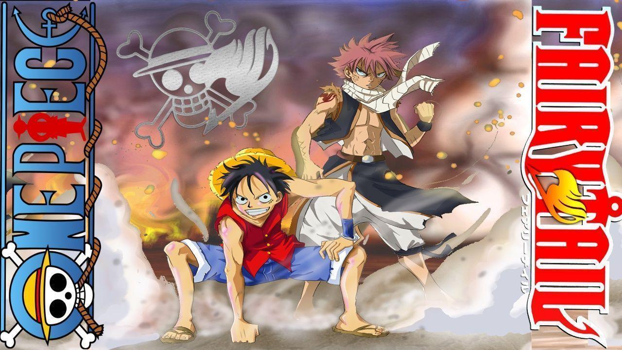 One Piece x Fairy Tail Wallpaper 1