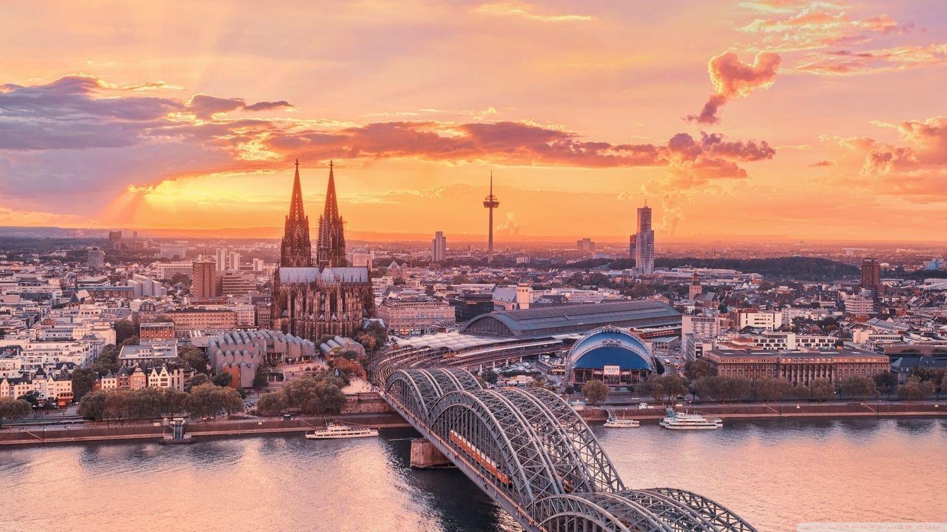 Cologne City HD desktop wallpaper, High Definition, Fullscreen