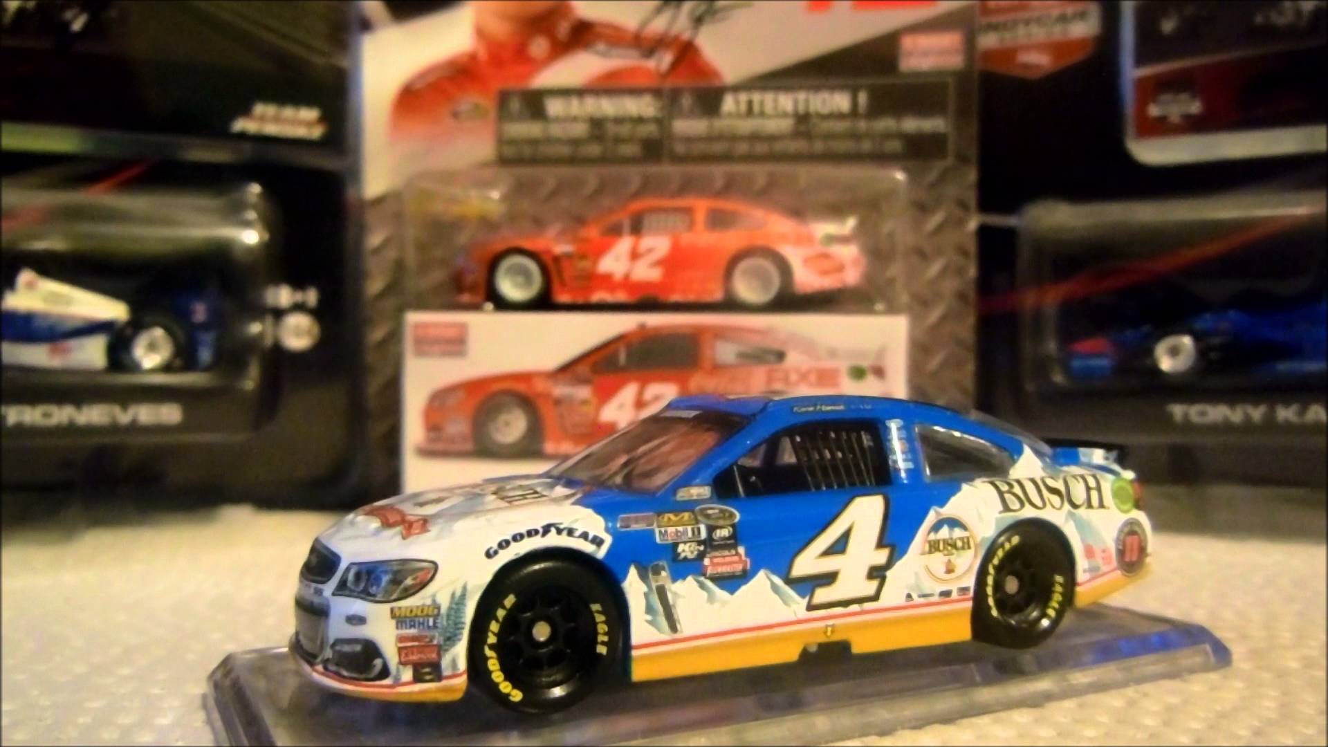 NASCAR Diecast Review on Kevin Harvick&;s 2016 Busch Beer Chevy