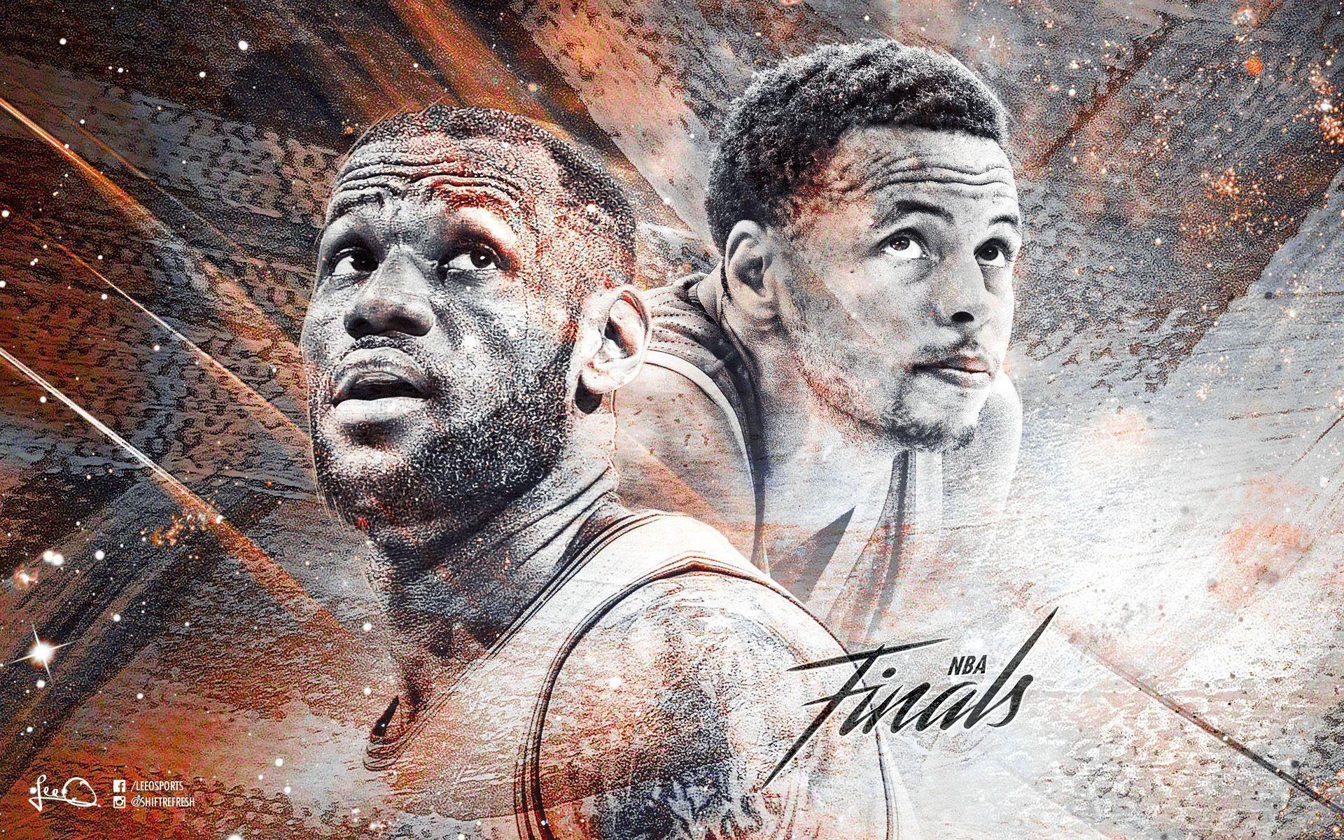 NBA Finals LeBron vs Curry. Basketball Wallpaper at
