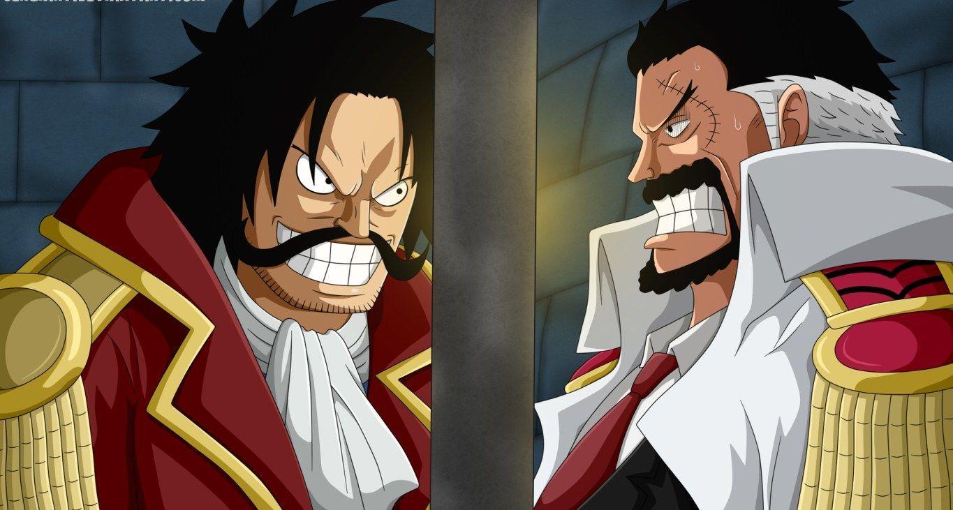 Gol D Roger Monkey D Garp Sergiart HD Wallpaper Anime. One Piece