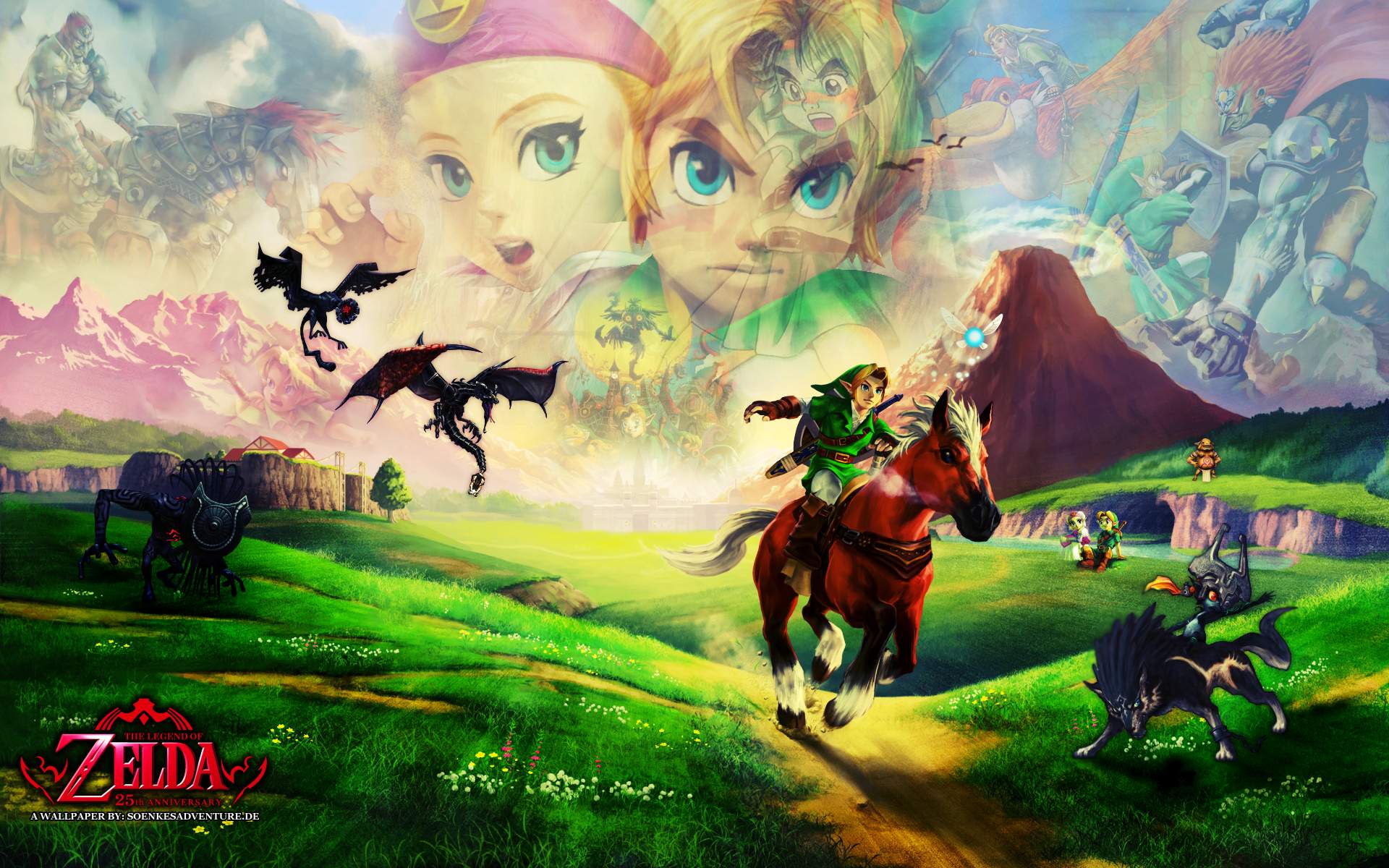 Zelda Wallpaper HD. Wallpaper, Background, Image, Art Photo