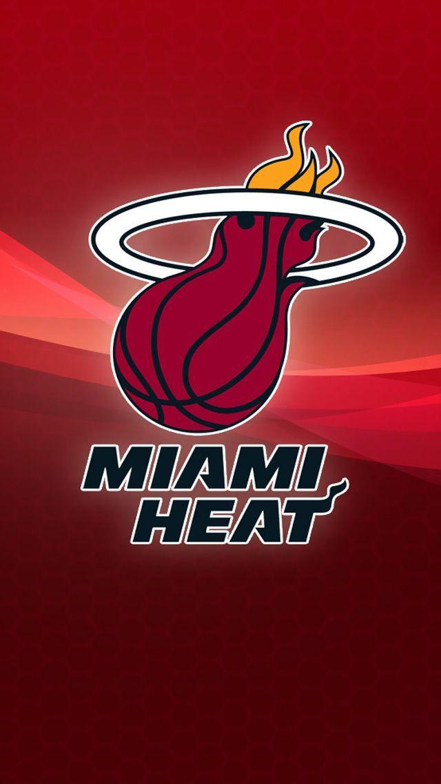 Miami Heat NBA Logo iPhone 5 Wallpaper / iPod Wallpaper HD