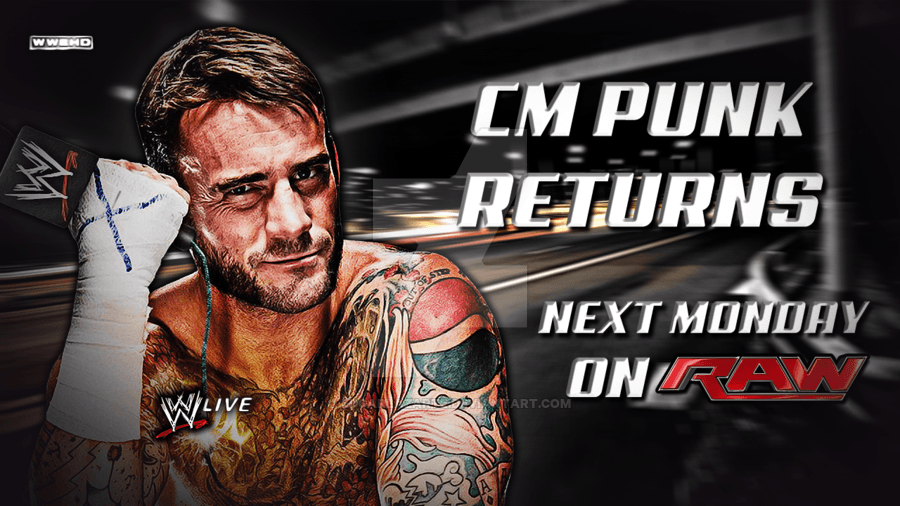 CM Punk Returns on RAW Promo [HD]