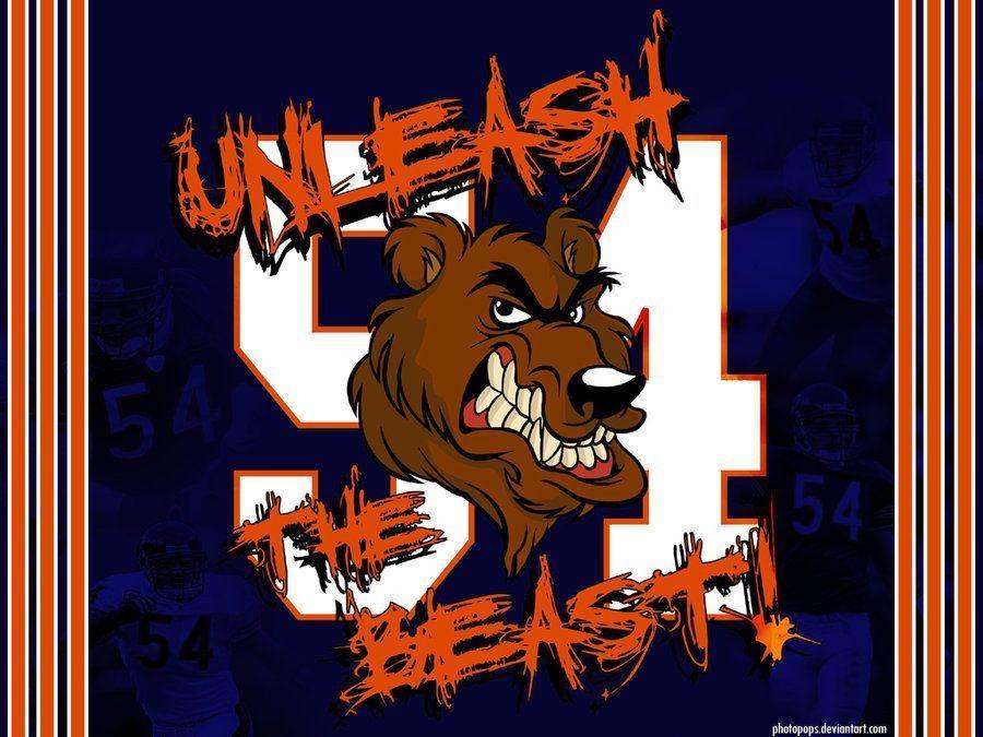 Chicago Bears image Unleash the Beast 54 HD wallpaper