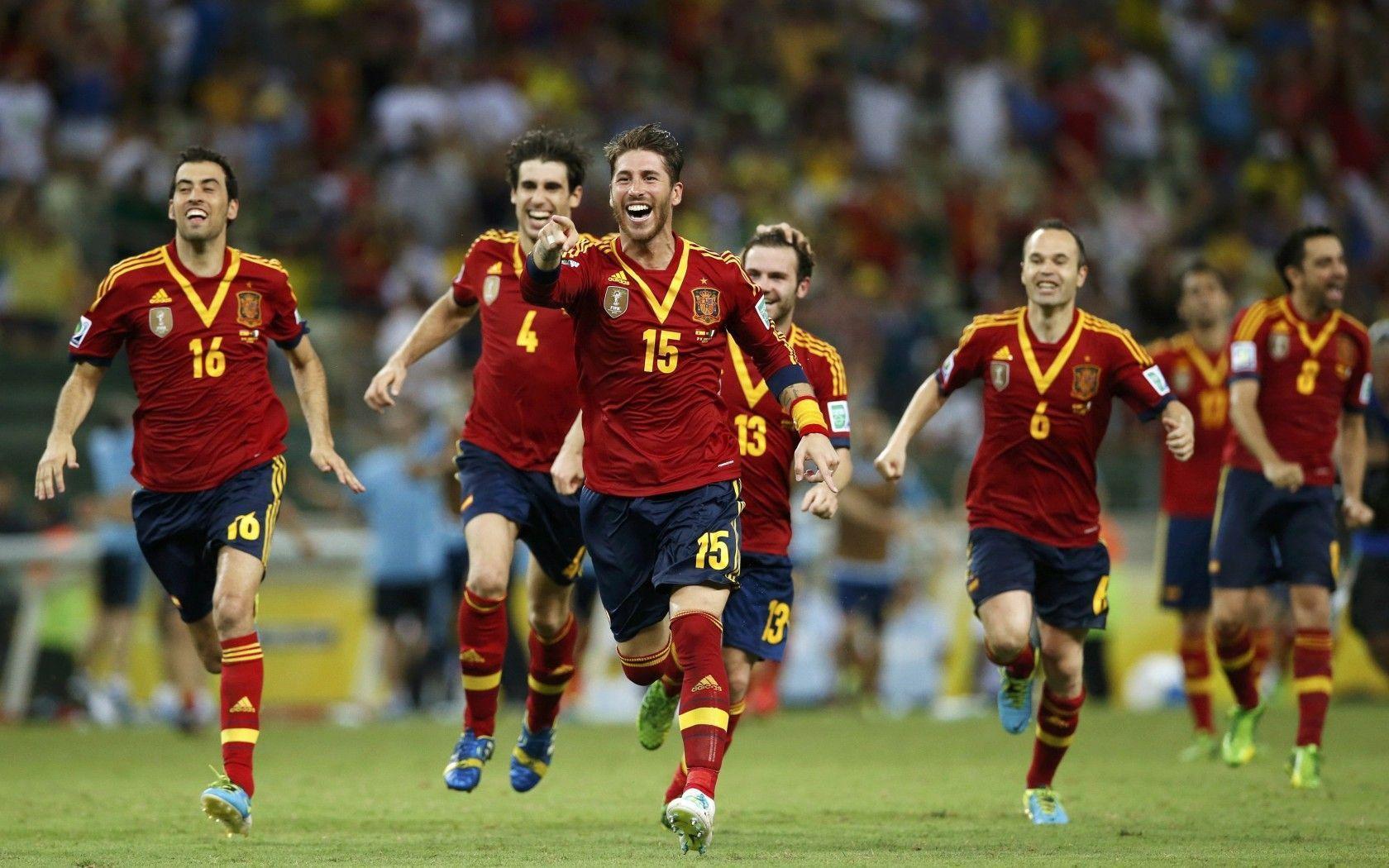 Spain Football Team HD Wallpaper