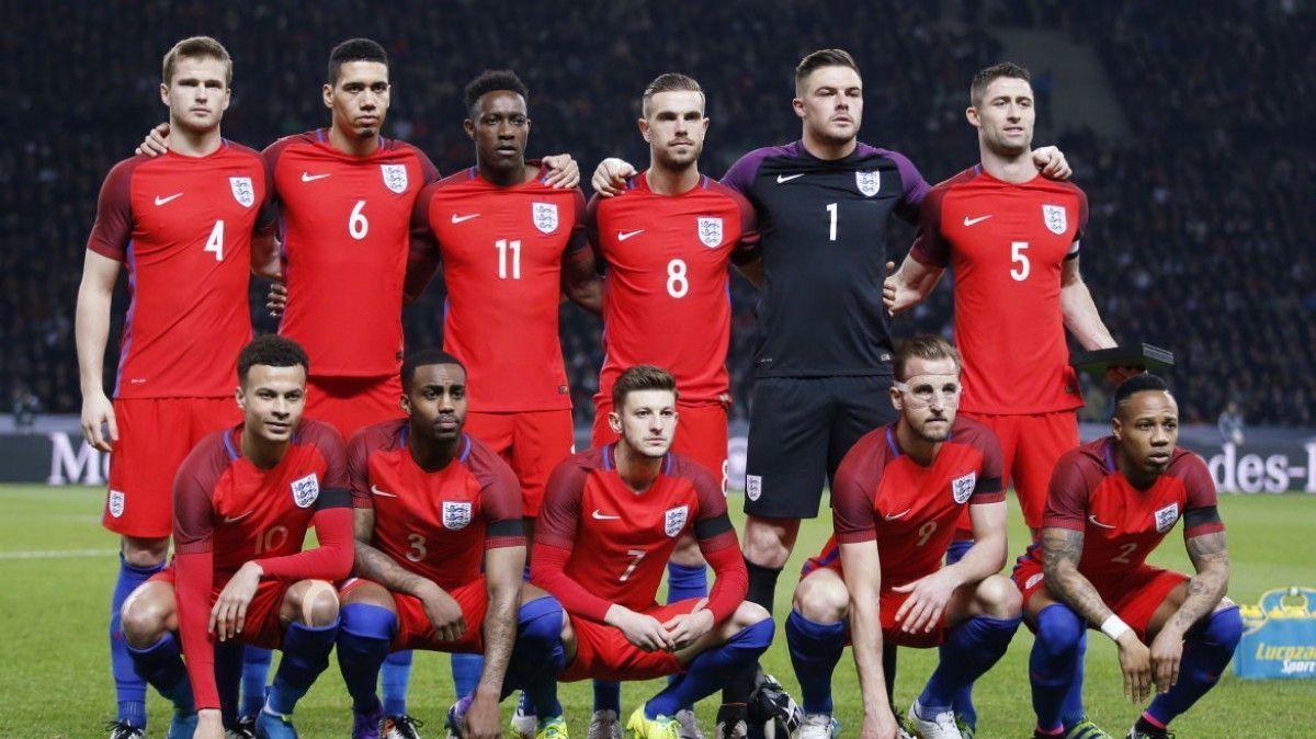 England Football Team for Euro 2016 with New Jersey. HD