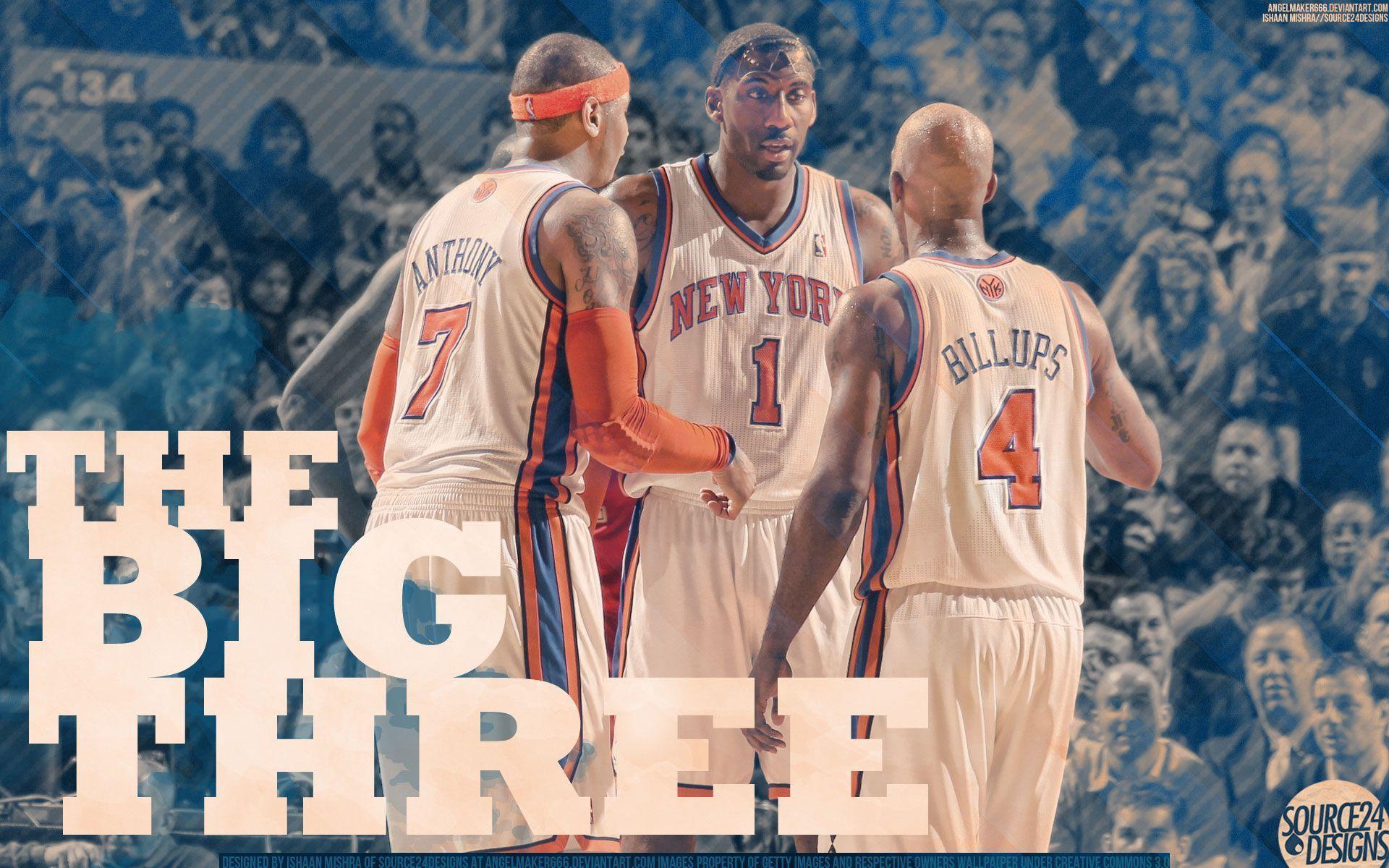 Melo Stat Billups Knicks Widescreen Wallpaper. Basketball