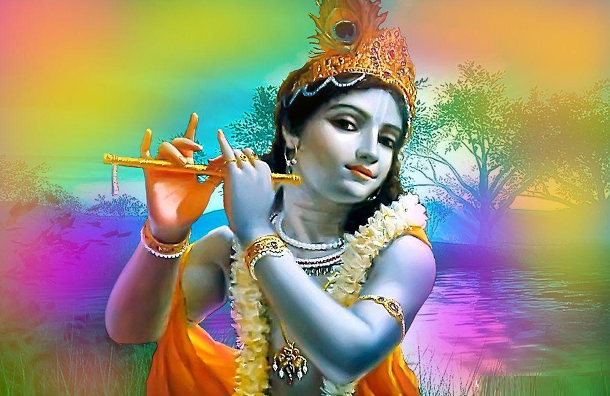 Top Lord Krishna Image Wallpaper, God Krishna HD Wallpaper