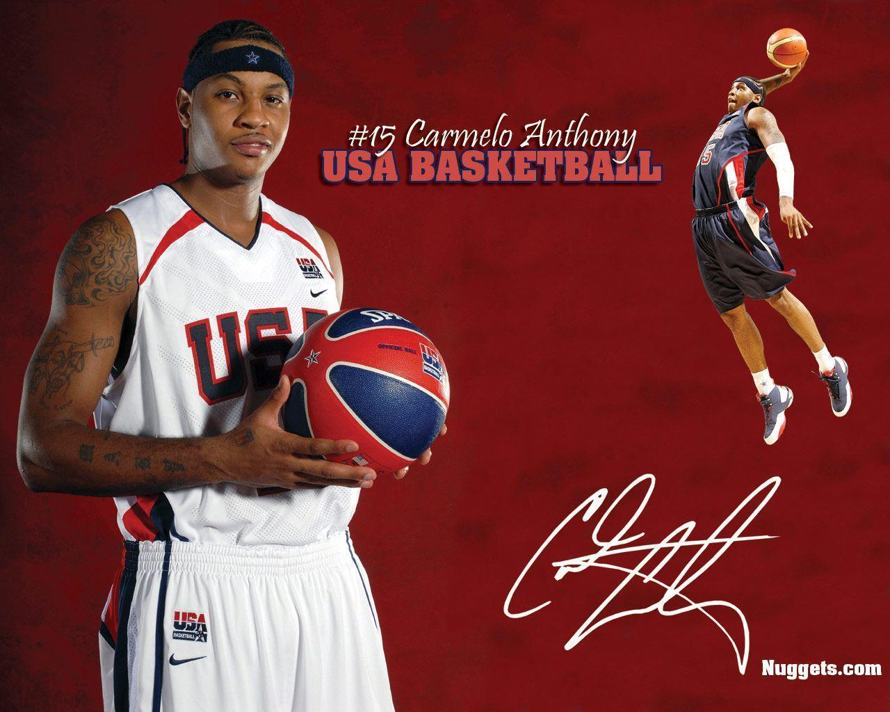 Carmelo Anthony USA Team Wallpaper. Basketball Wallpaper at