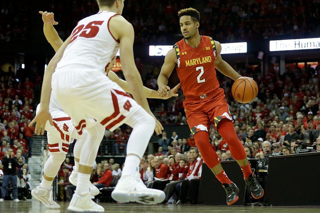 Melo Trimble&;s three helps Maryland escape Wisconsin with win