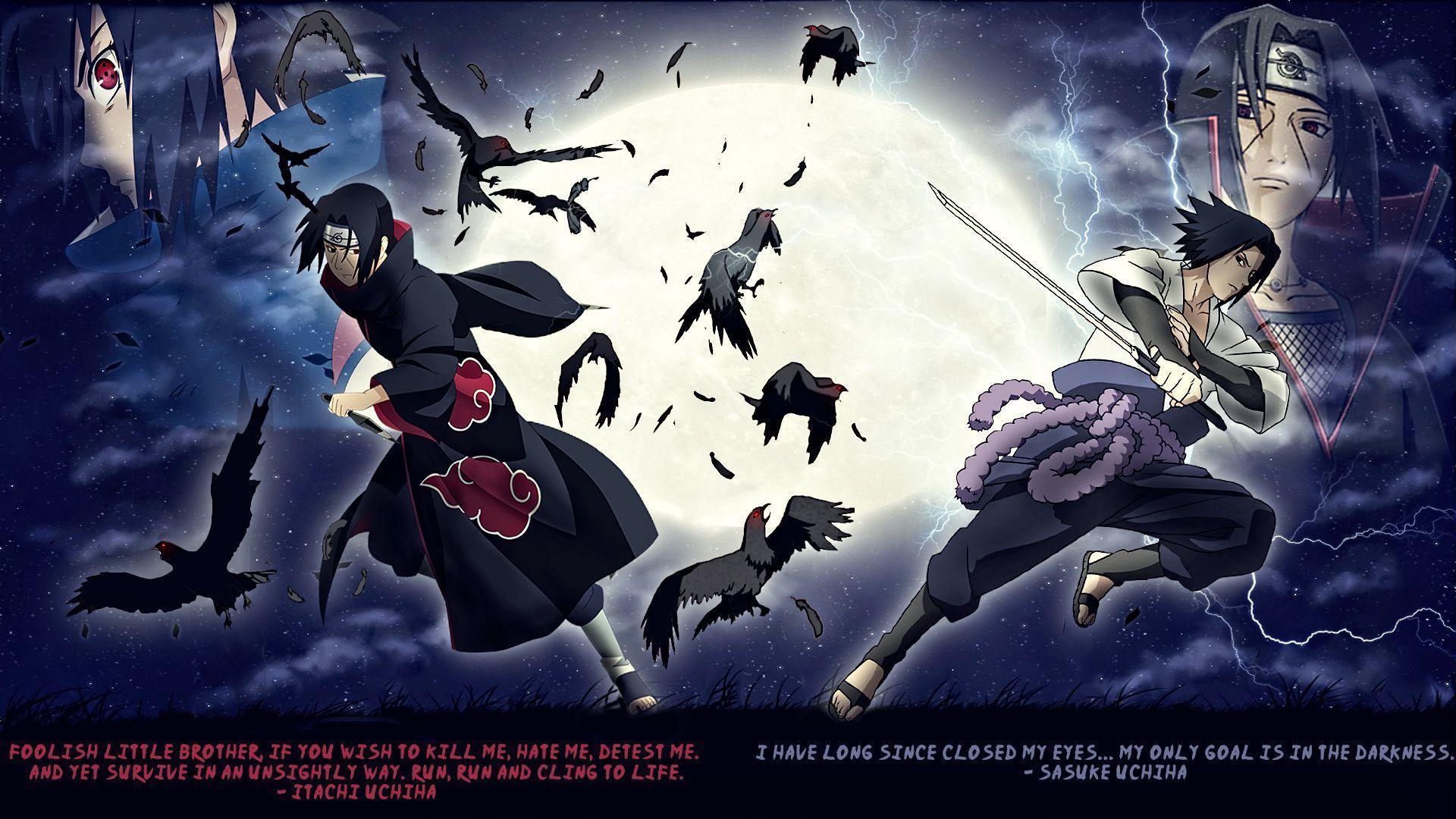 sasuke and itachi image Itachi vs Sasuke HD wallpaper