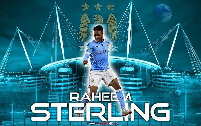 Download 1366x768 Raheem Sterling 2015 2016 Manchester City FC 4K