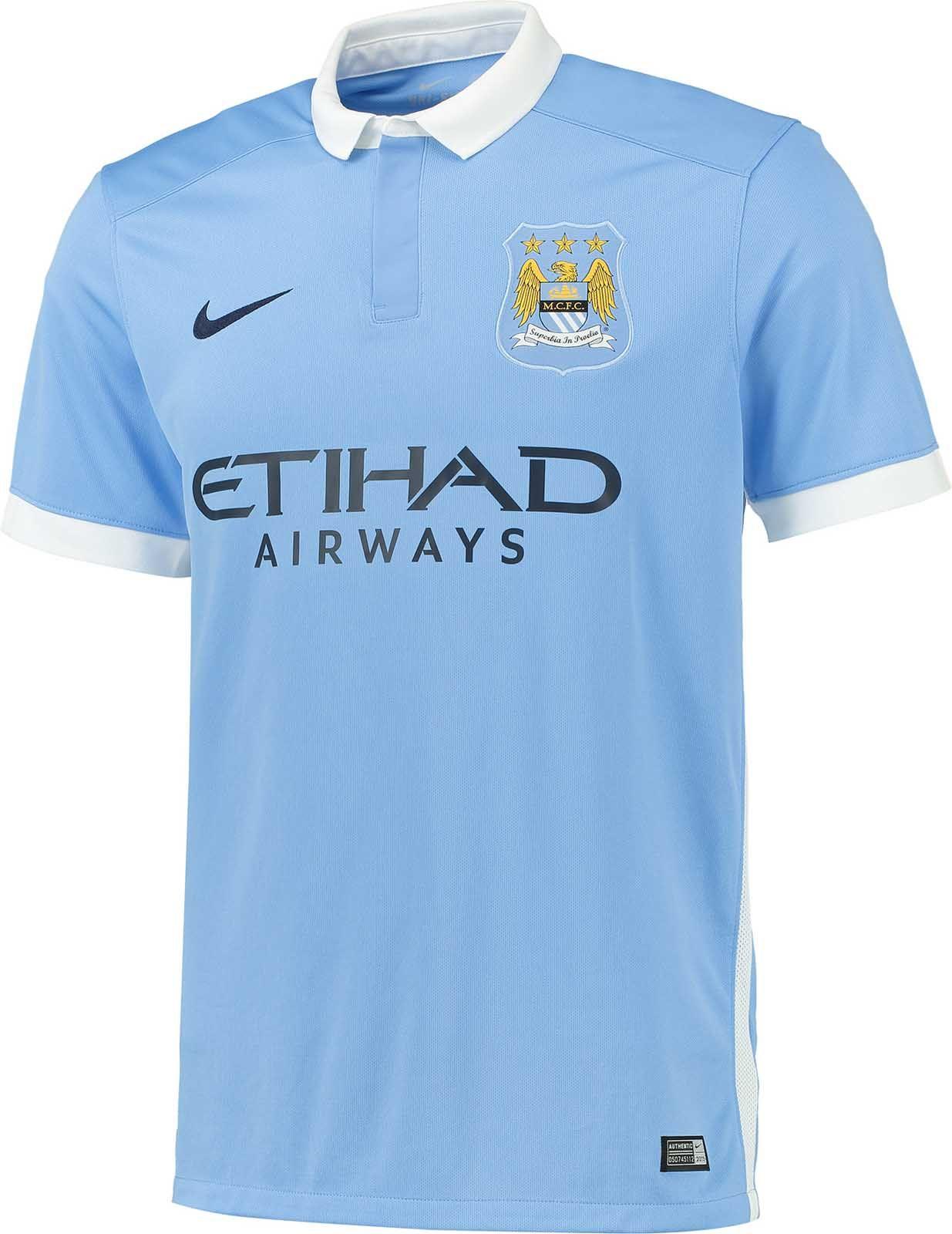 Manchester City 15 16 Kits Released