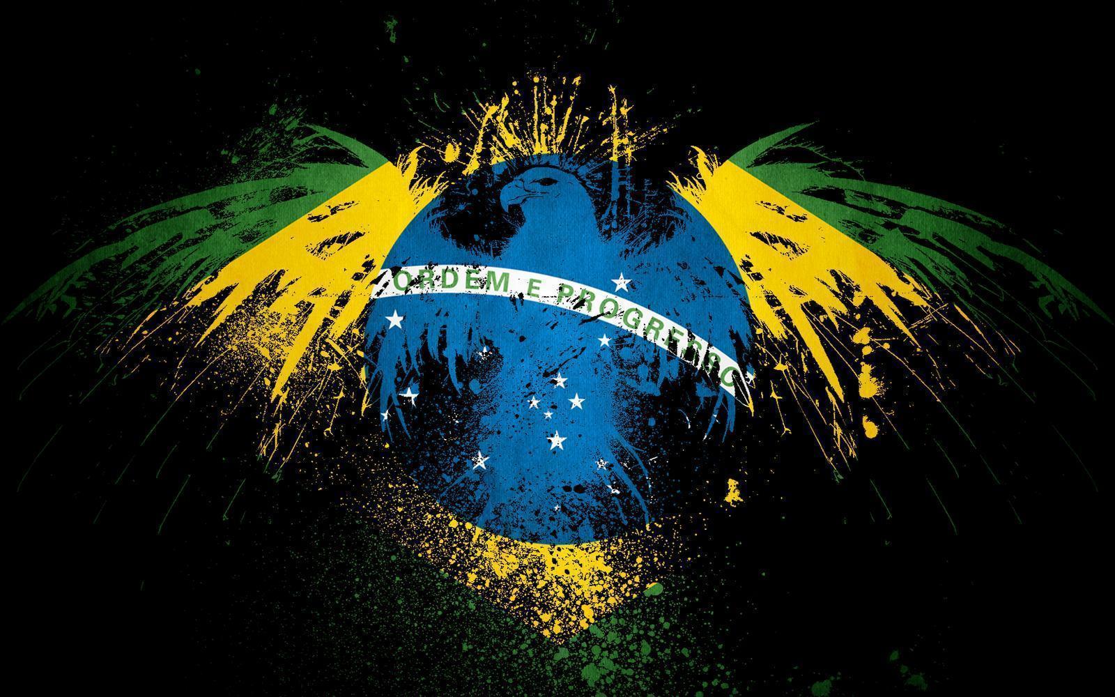 Wallpaper Bandeira Brasil 2015
