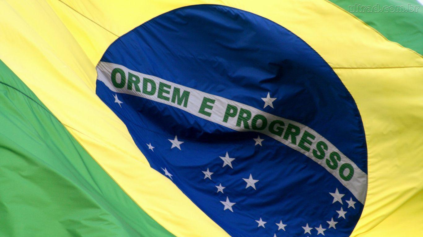 Papel de Parede Bandeira do Brasil