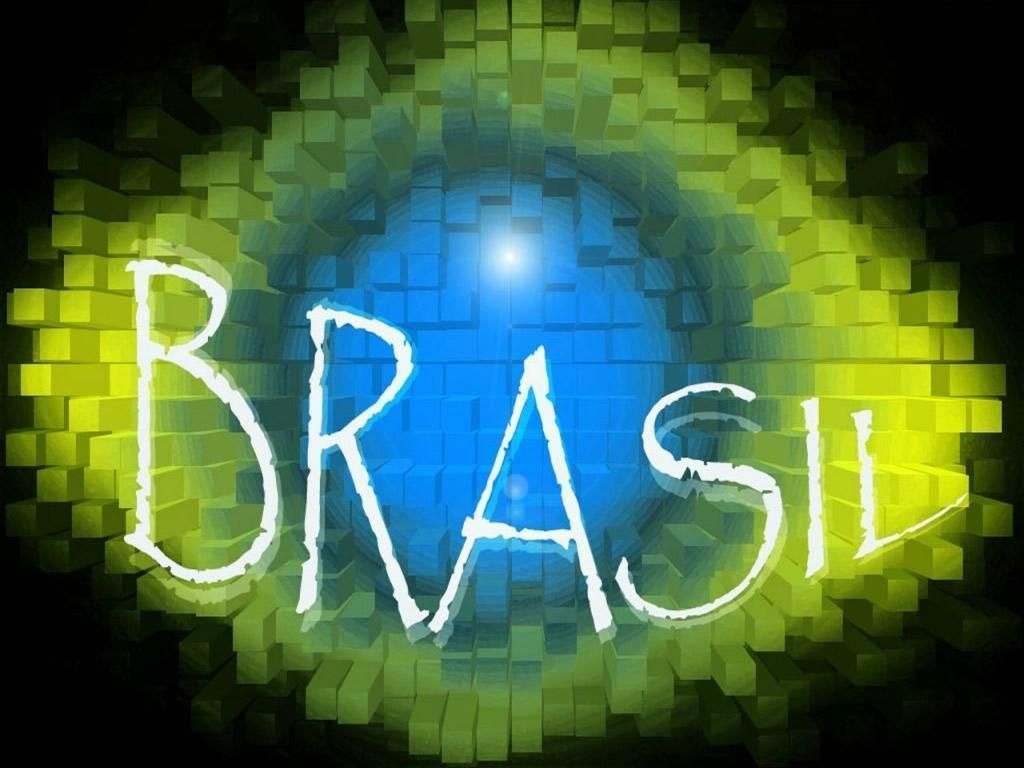 Brasil de bandeira Wallpaper Download