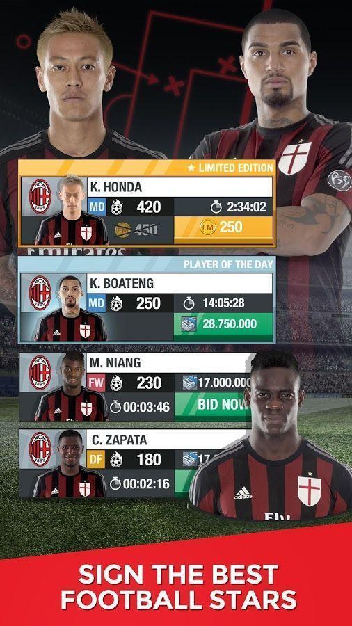 AC Milan Fantasy Manager 2016 Apps on Google Play