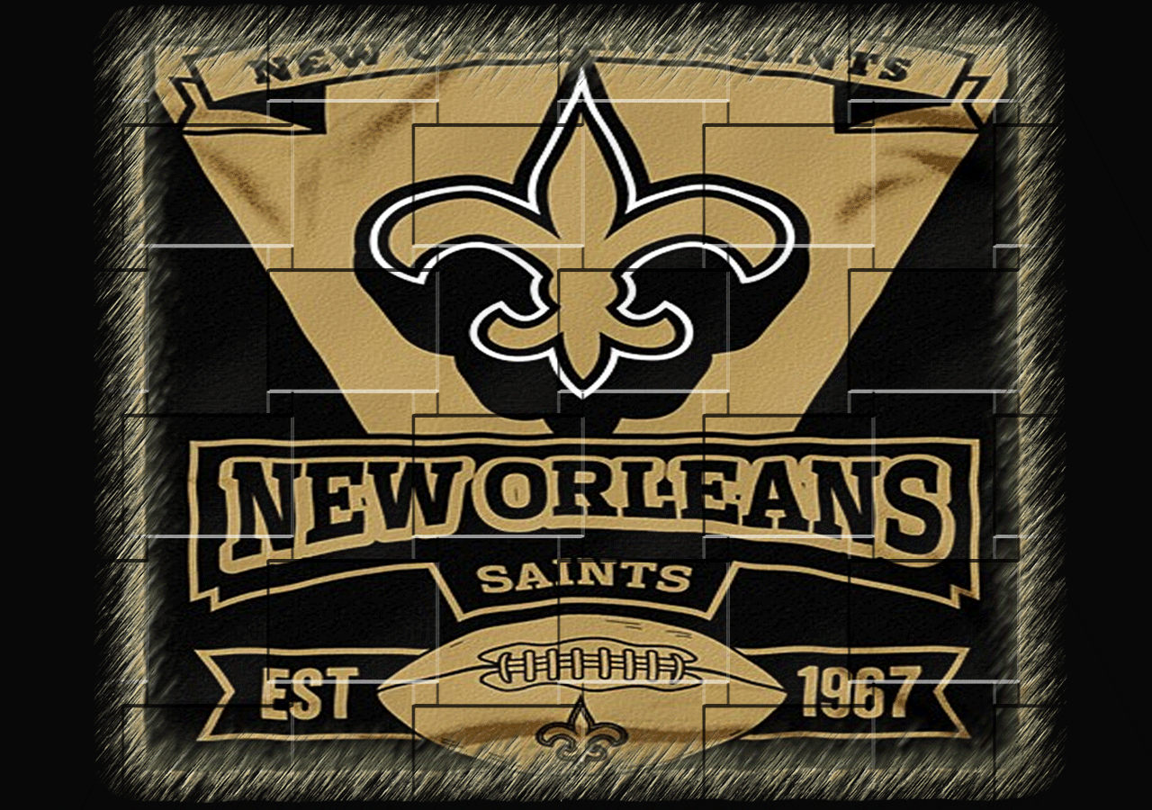 New Orleans Saints Animated Desktop Computer Wallpaper Background